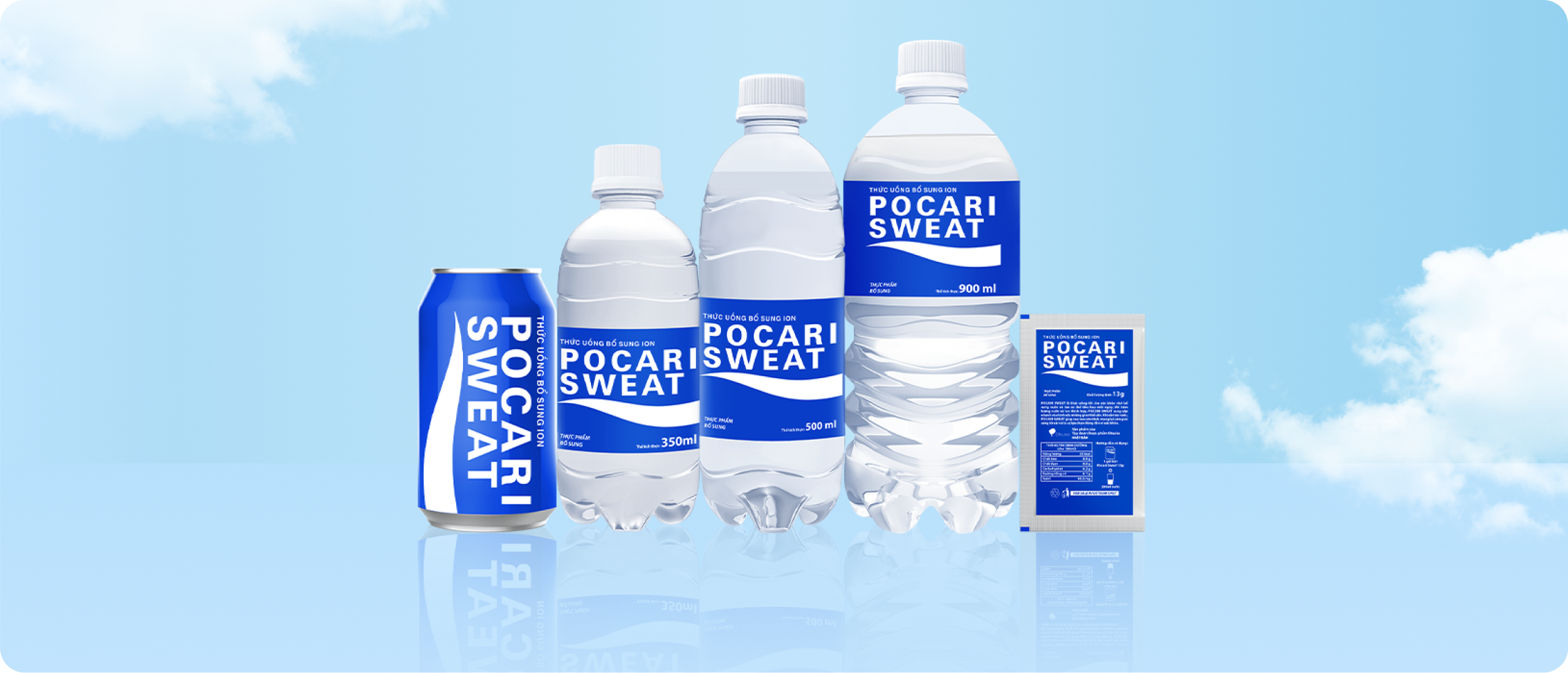 Pocari Sweat products